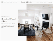 Tablet Screenshot of damselindior.com